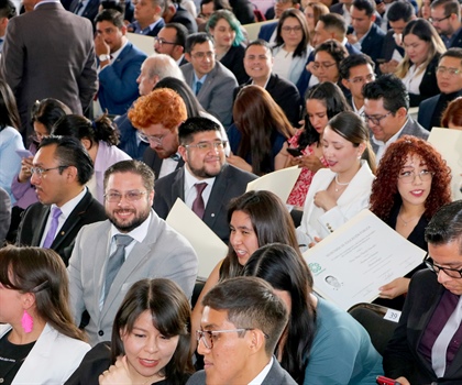 Ceremonia de Entrega de Diplomas a las Egresadas y Egresados del Cinvestav