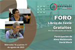 Foro: Libros de Texto Gratuito por una Educación con Futuro