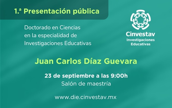 Doctorado, 1a. Presentación pública