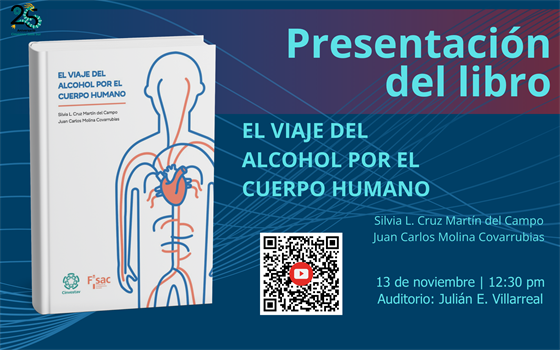 Presentación del libro: El viaje del alcohol por el cuerpo humano
