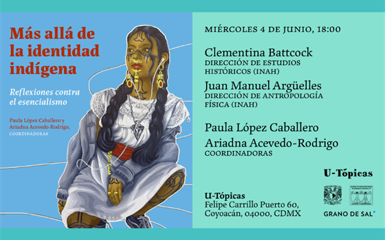 Presentación de libro: Más allá de la identidad indígena. Reflexiones contra el esencialismo