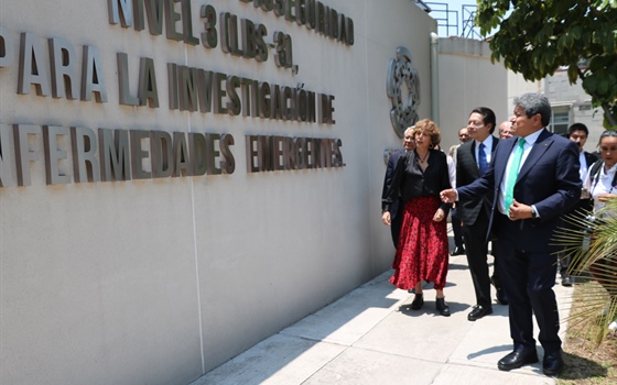 Inauguración del nuevo Laboratorio de Bioseguridad Nivel Tres del Cinvestav