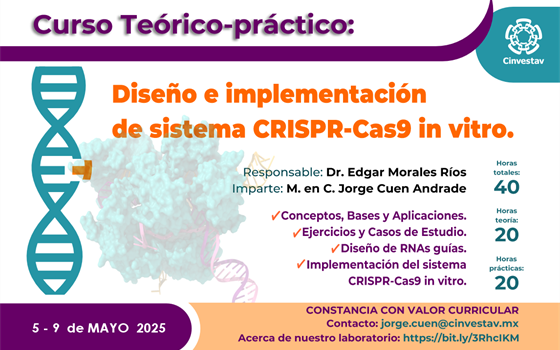 Diseño e Implementación de sistema CRISPR-Cas9 in vitro
