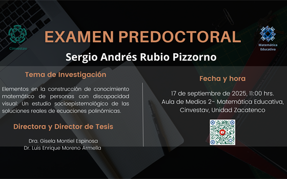 EXAMEN PREDOCTORAL de Sergio Andrés Rubio Pizzorno