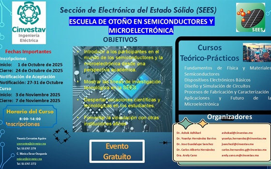 Escuela de Otoño en Semiconductores y Microelectrónica 2025