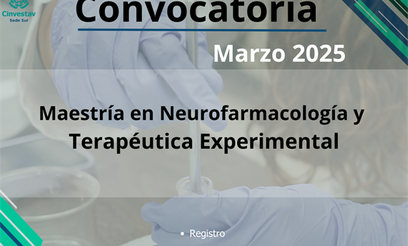 Maestría 2025. Departamento de Farmacobiología