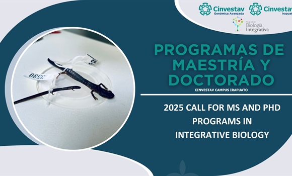 2025 Call for MS and PhD  Programs in  Integrative Biology