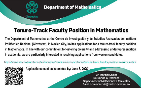 Tenure-Track Faculty Position in Mathematics