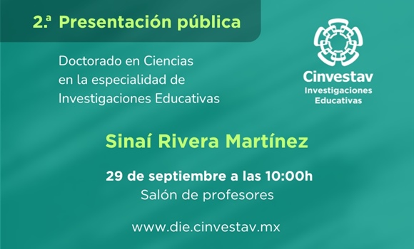 Doctorado. 2a. Presentación pública