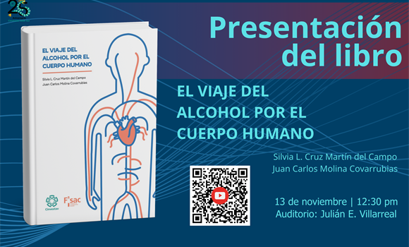 Presentación del libro: El viaje del alcohol por el cuerpo humano