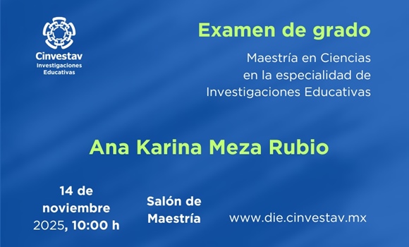 Maestría. Examen de grado