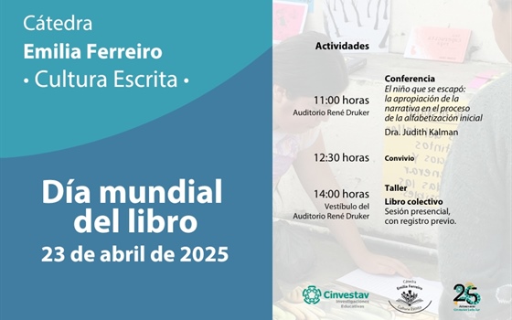 Día mundial del libro, 23 de abril de 2025