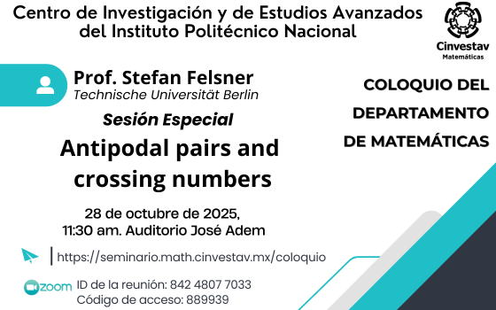Coloquio del Departamento de Matemáticas